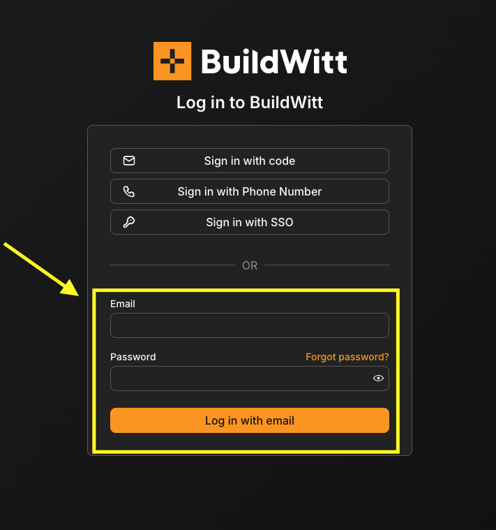How to sign in with a Username and Password